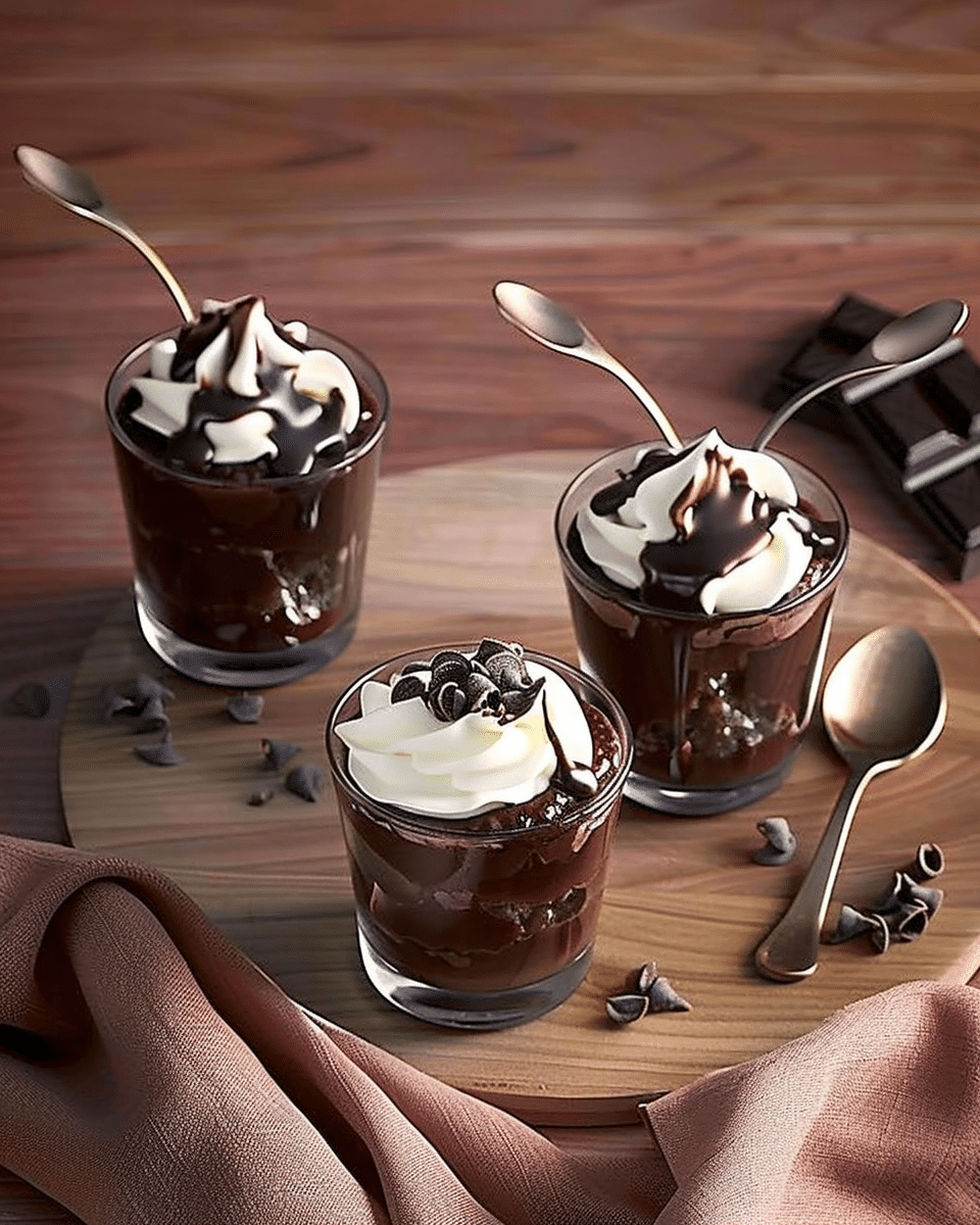 Chocolate Pudding Pots