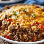 Easy Hamburger Rice Casserole