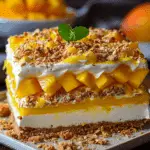 Mango Grahams (Cold Mango Cream Fridge Cake)