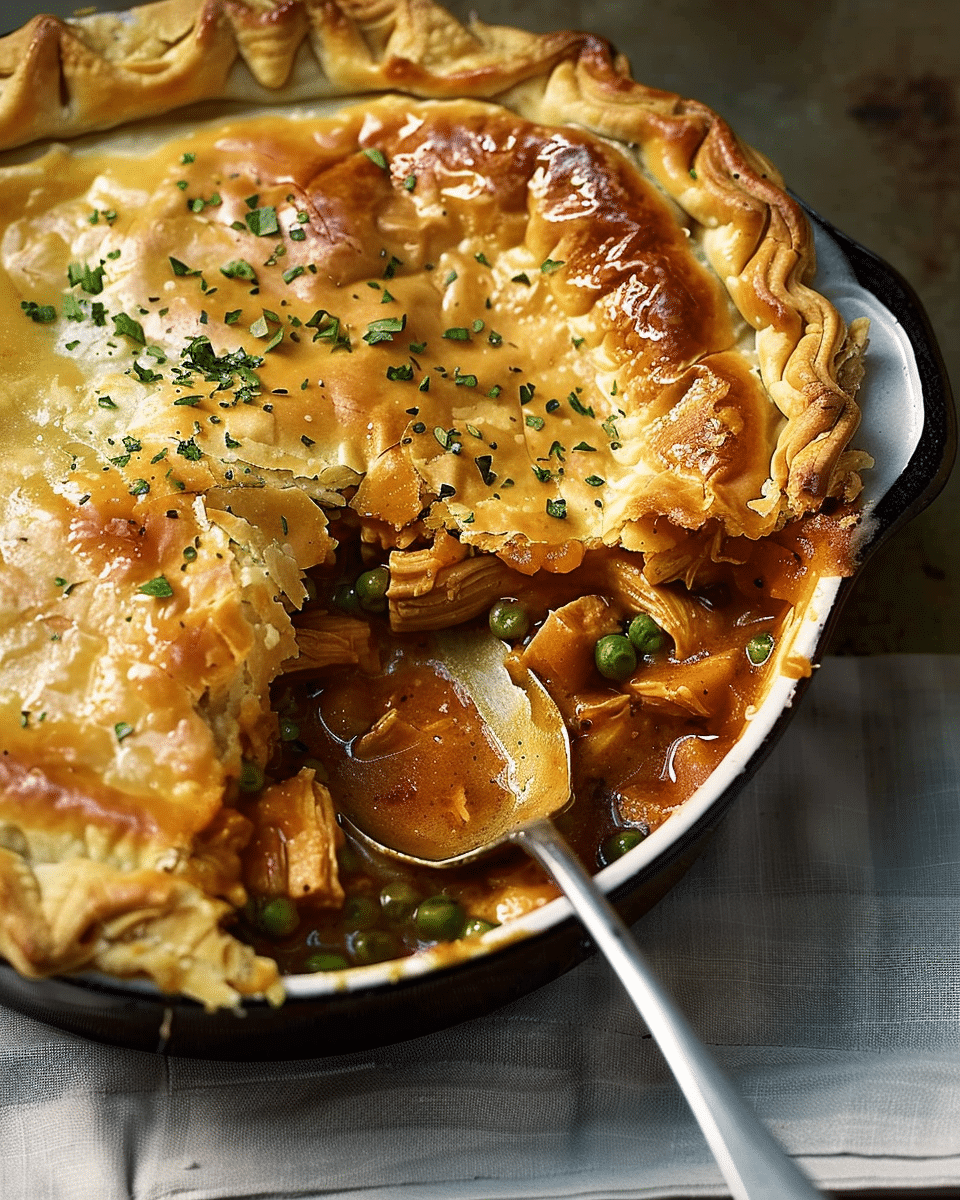 Butter Chicken Pot Pie