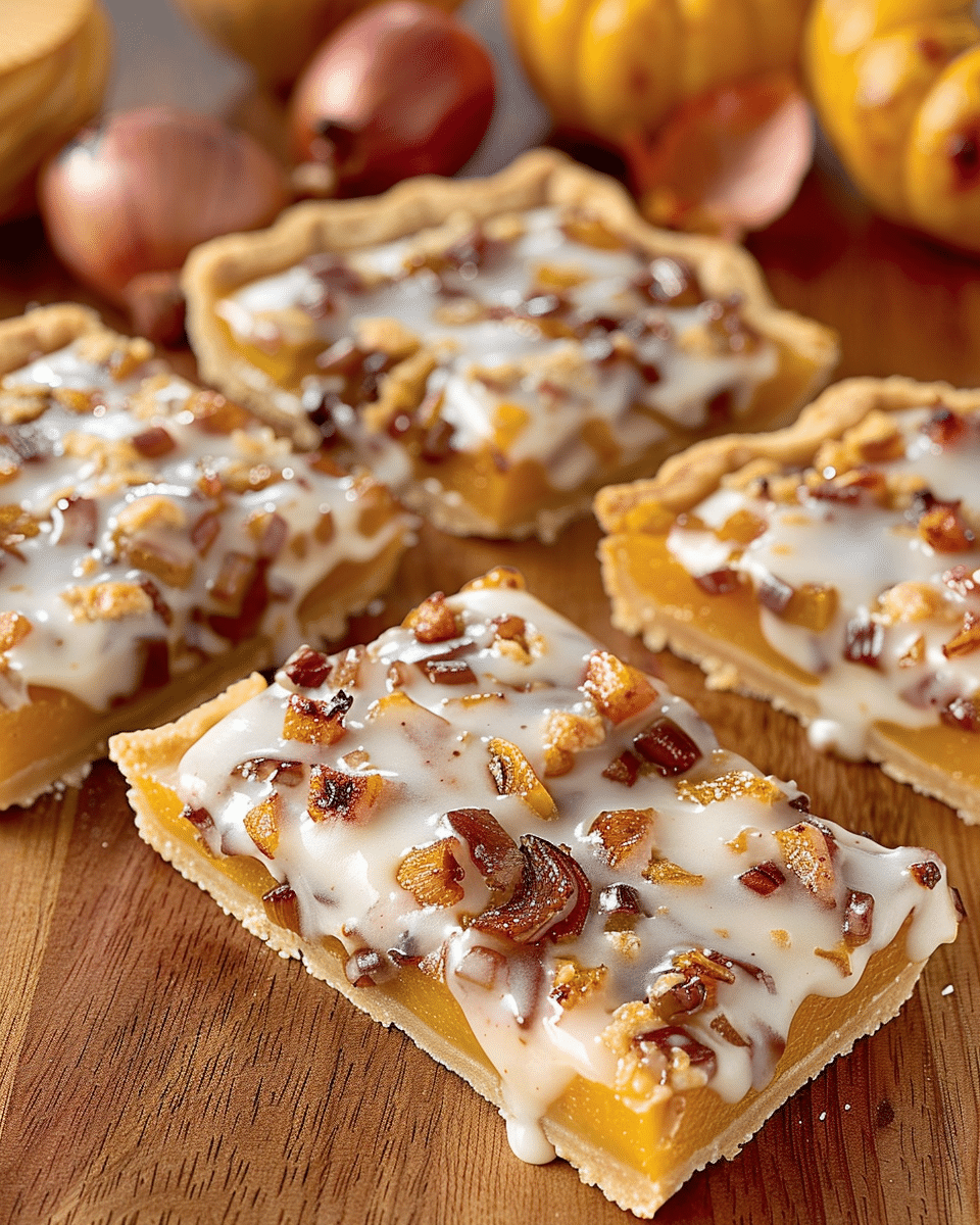 Caramelized Onion Butternut Squash Tart