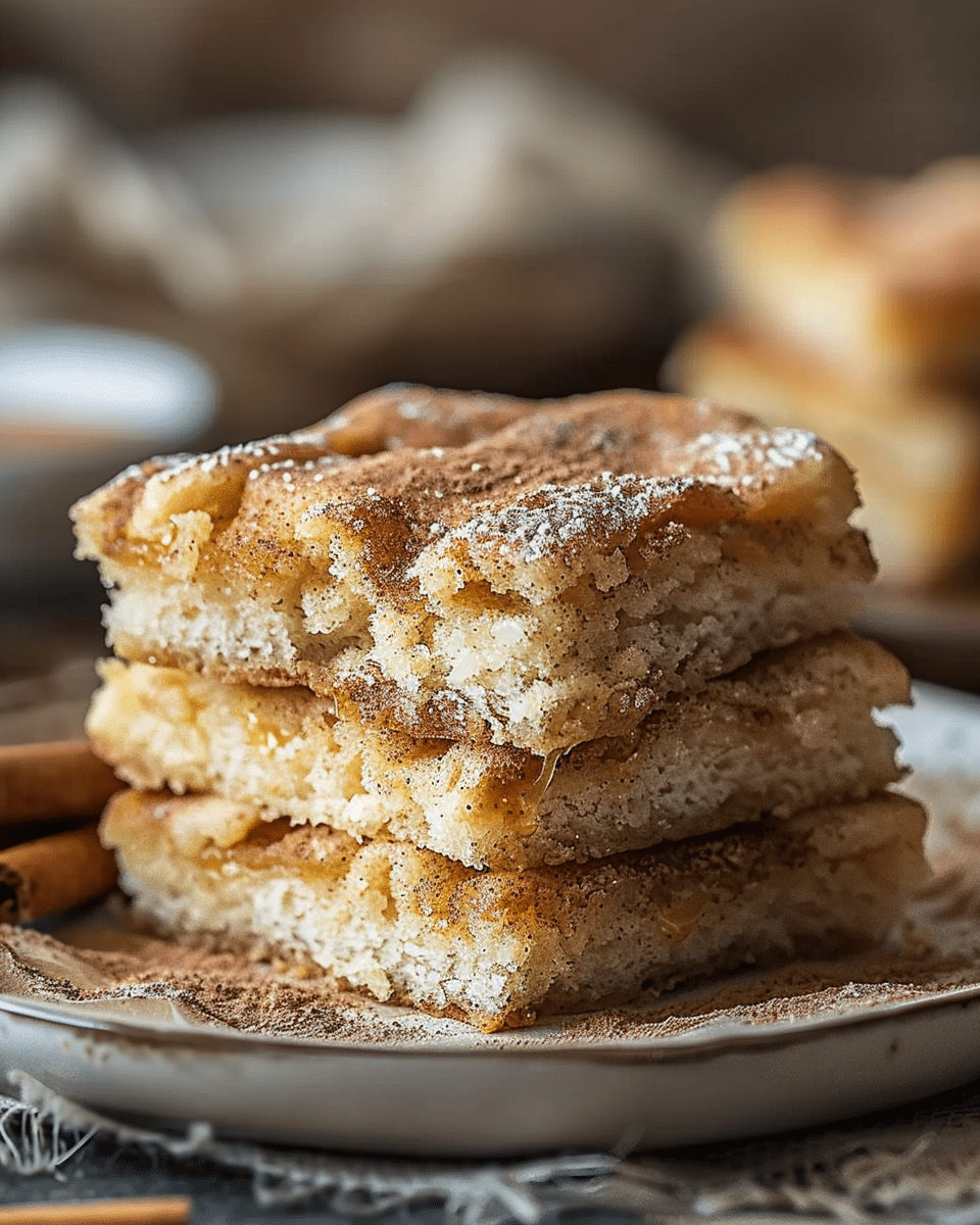 Honey Cinnamon Dessert: Cozy Cinnamon Sugar Blondies