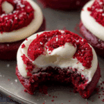 Crumbl Red Velvet Cupcake Cookies