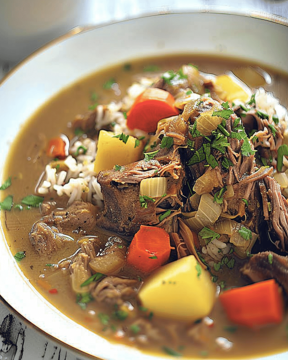 Jamaican-Style Oxtail