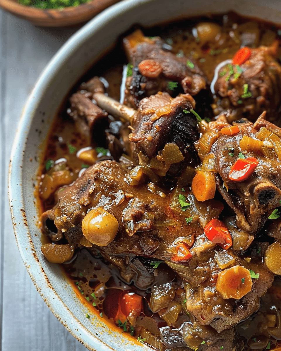 Jamaican-Style Oxtail