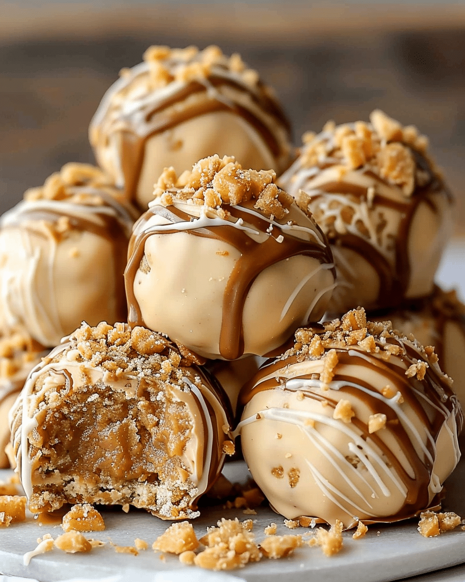 No-Bake Peanut Butter Cheesecake Balls