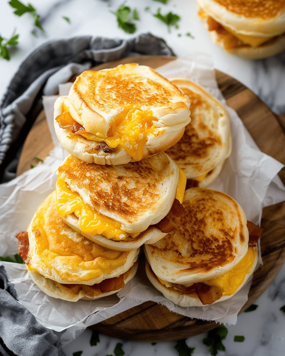 Meal Prep Breakfast Sandwiches