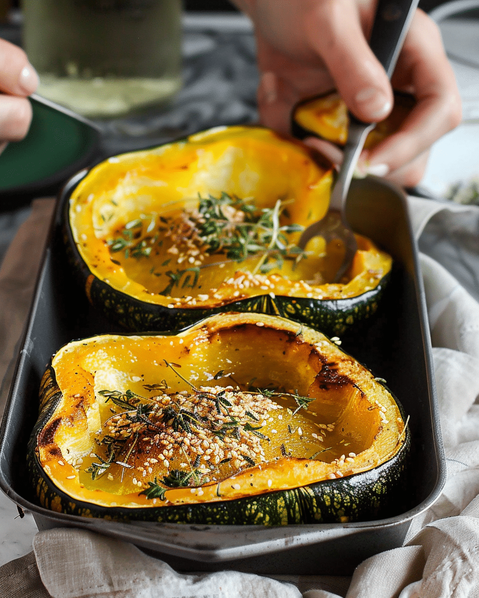Roasted Acorn Squash