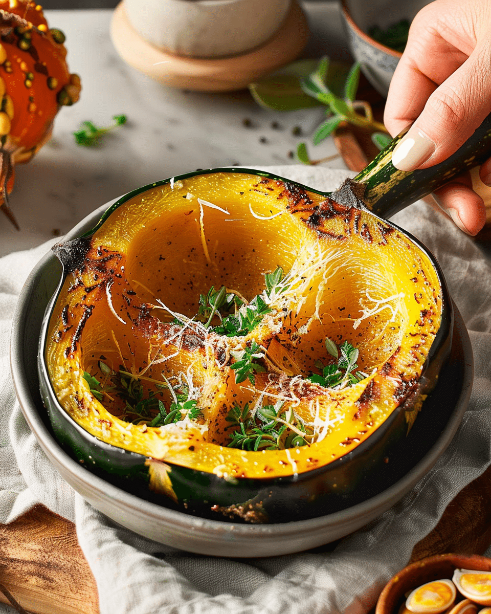 Roasted Acorn Squash