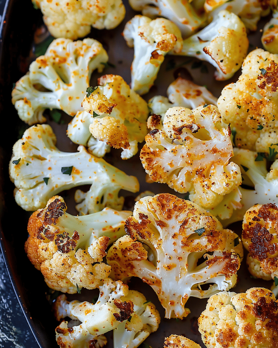 Oven Roasted Cauliflower Recipe