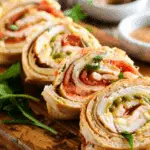 Turkey & Tomato Pinwheel Sandwiches