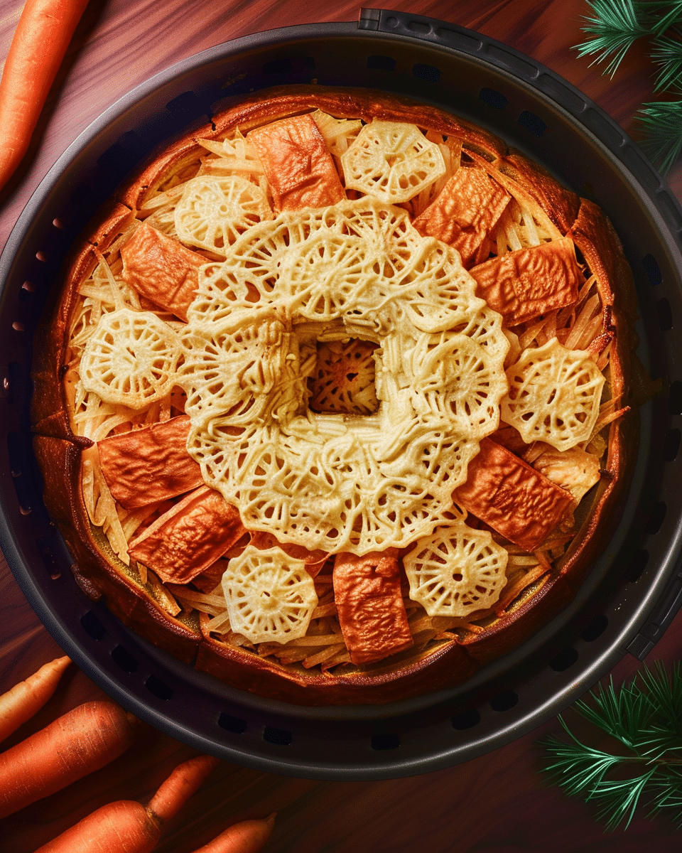 Air Fryer Carrots and Parsnips