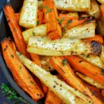 Air Fryer Carrots and Parsnips