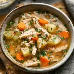 Easy Turkey Soup (Leftover Turkey!)