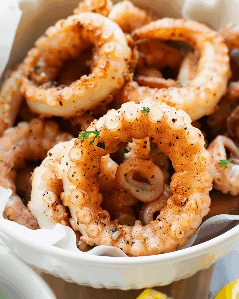How to Sauté Calamari with Garlic (Quick and Easy)