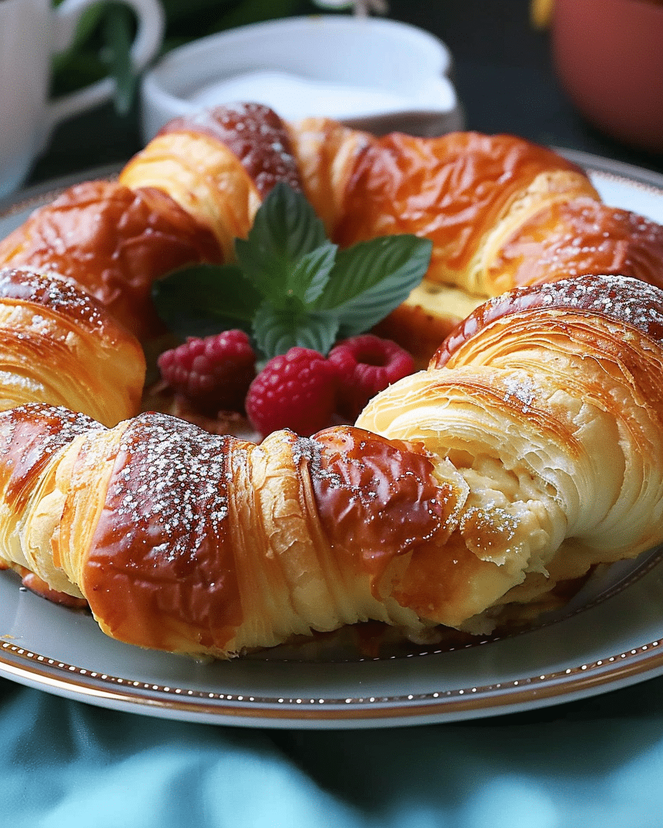 Croissant French Toast Casserole
