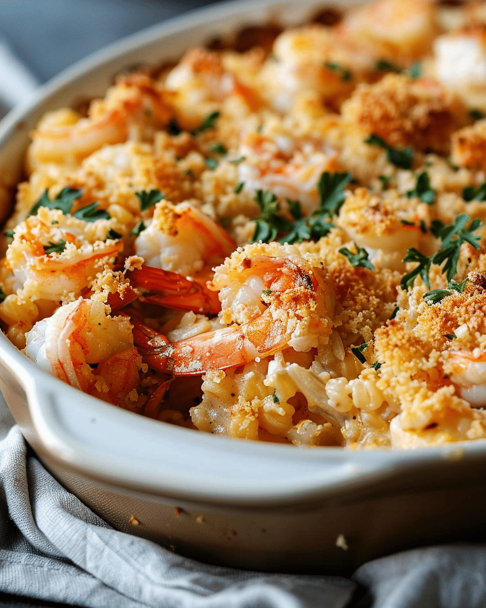 Crab and Shrimp Casserole