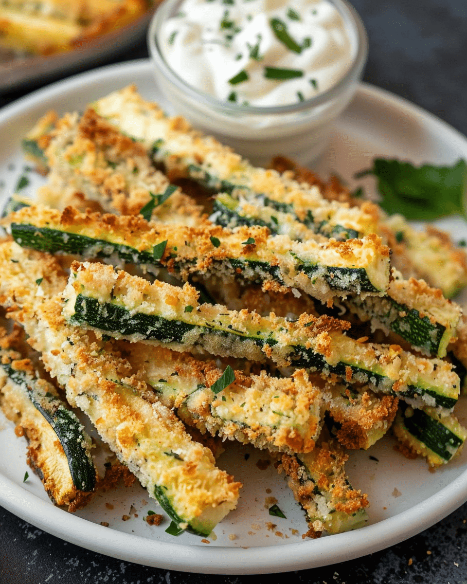 Air Fryer Zucchini Fries