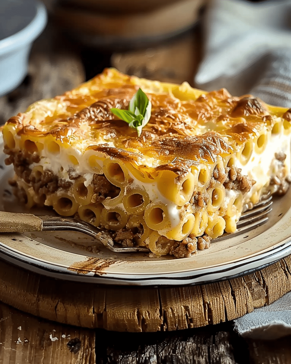 Irresistibly Creamy Pastitsio: A Greek Comfort Classic