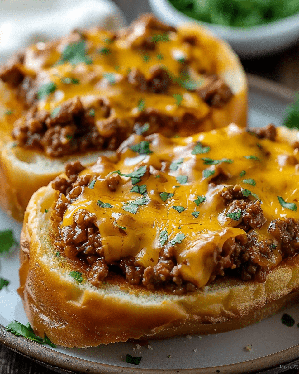 Texas Toast Sloppy Joes – A Cheesy, Hearty Comfort Meal