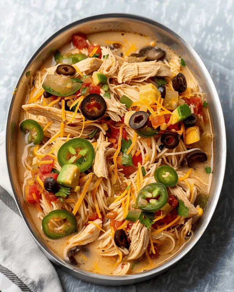 Chicken Taco Soup