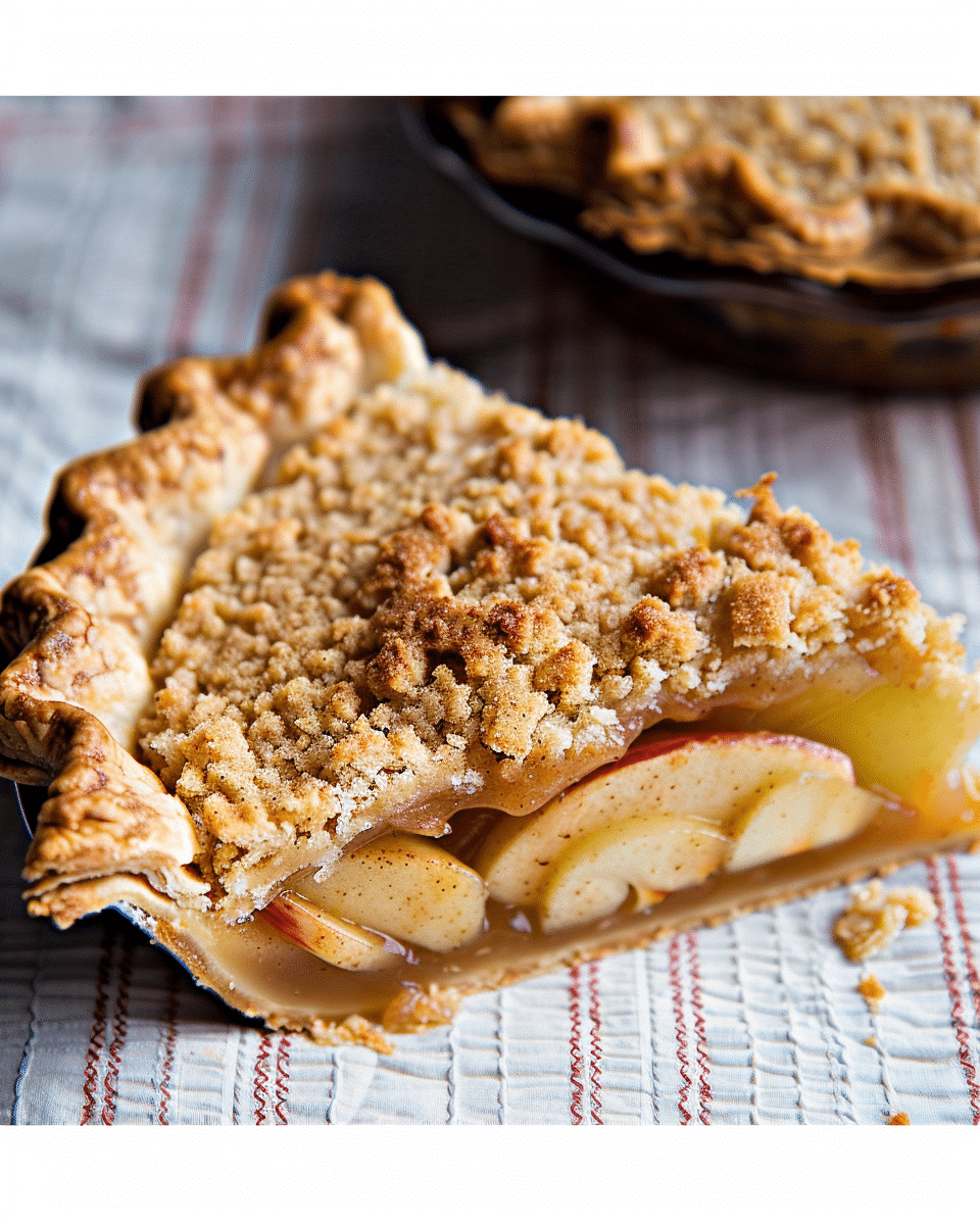 Easy Pennsylvania Dutch Apple Crumb Pie Recipe