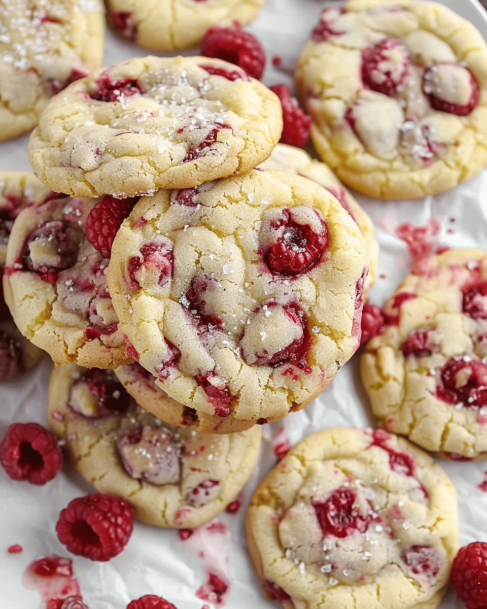 Lemon Raspberry Cookies