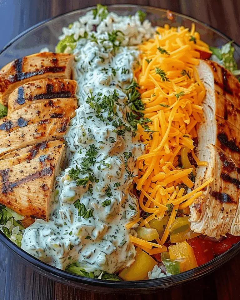 Southwest Chicken Salad Bowl: The Ultimate Recipe and Guide