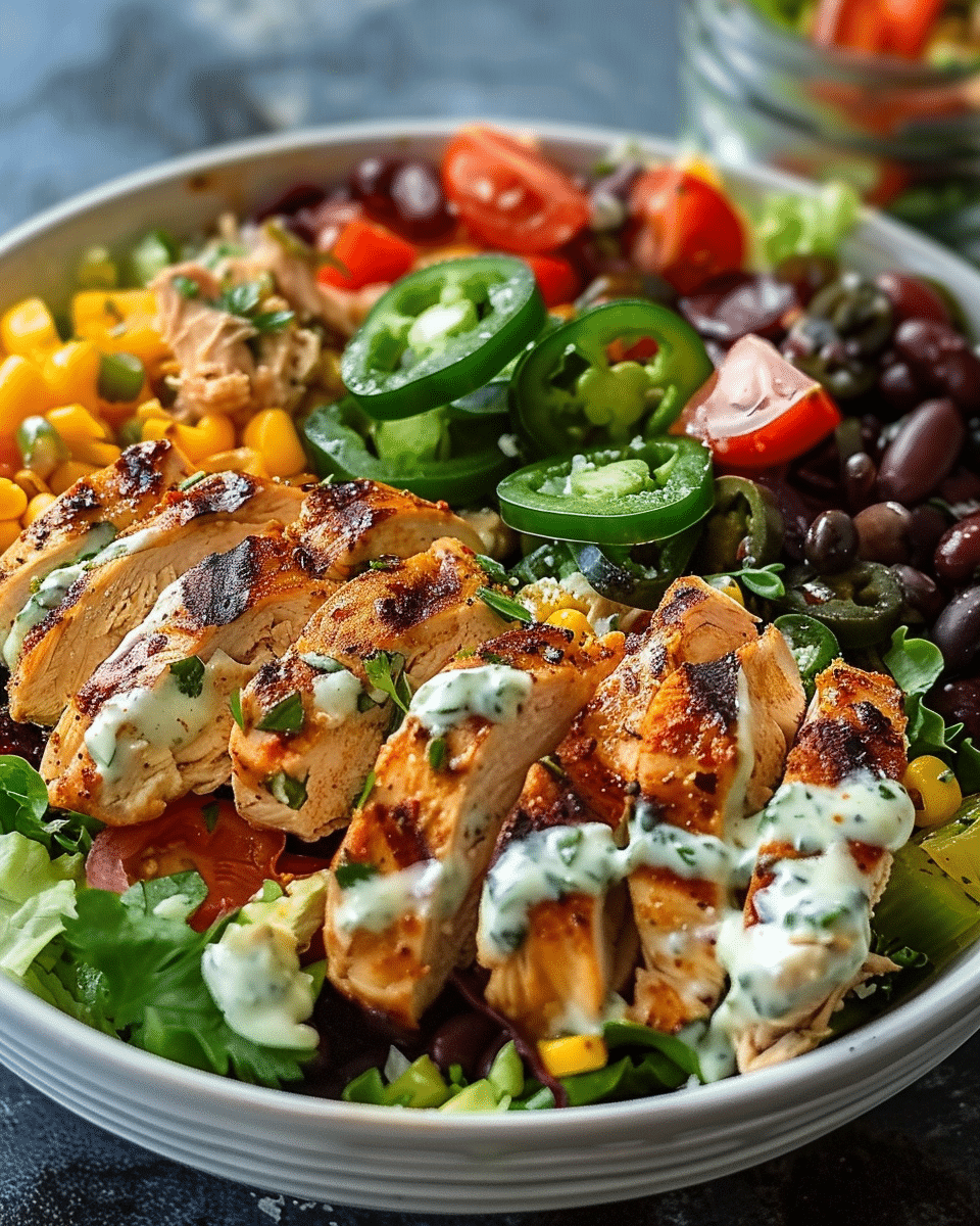 Southwest Chicken Salad Bowl: The Ultimate Recipe and Guide