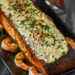 Southern Garlic Shrimp Salmon