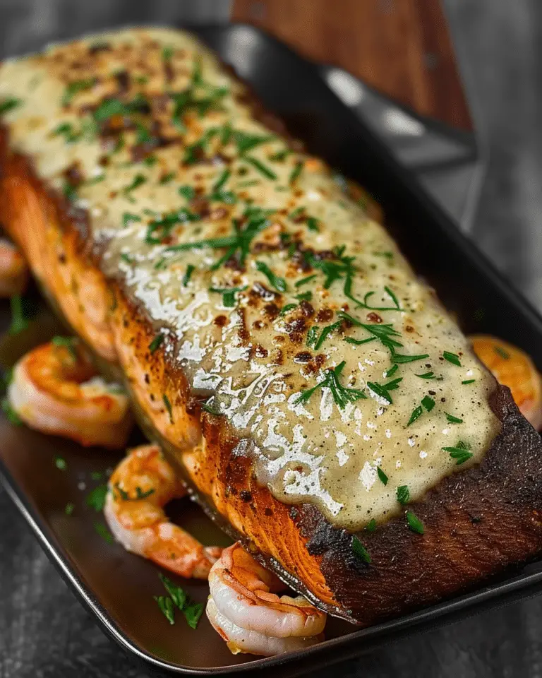 Southern Garlic Shrimp Salmon