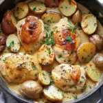 One Pot Dijon Chicken and Potatoes
