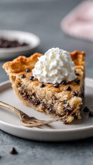 Chocolate Chip Cookie Dough Pie