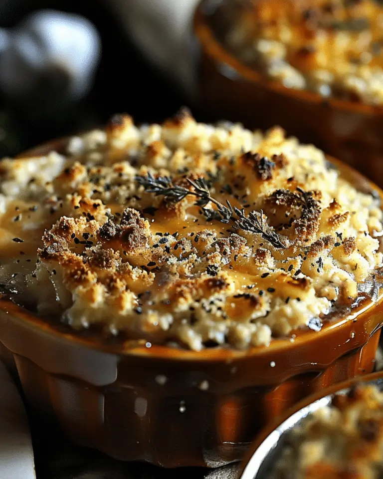 French Onion Ground Beef Casserole