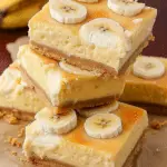 Banana Pudding Cheesecake Squares