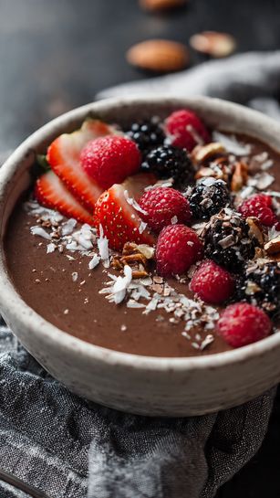 Choco Berry Energy Bowl