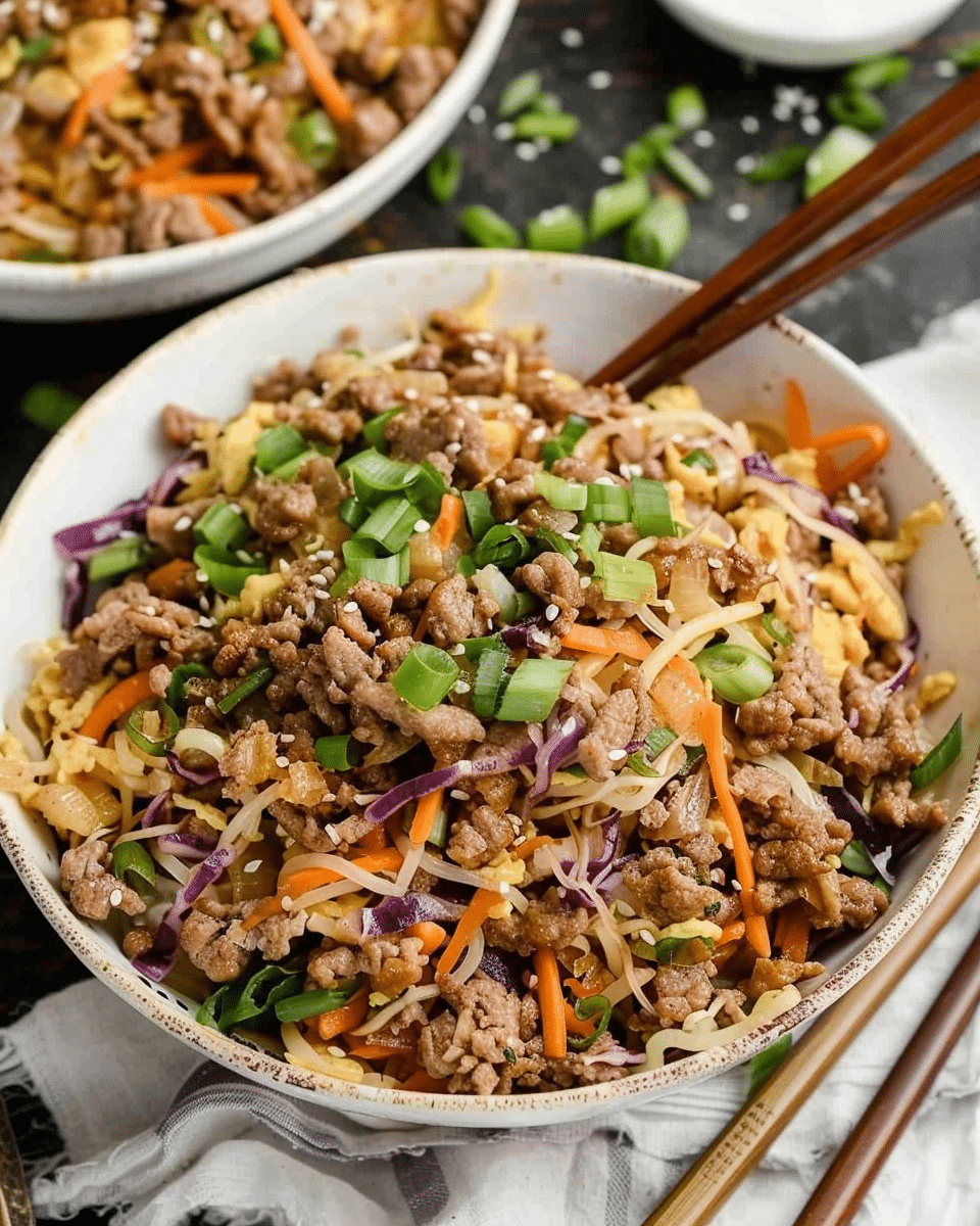Egg Roll in a Bowl Recipe