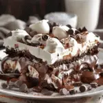 Hot Chocolate Lasagna Dessert
