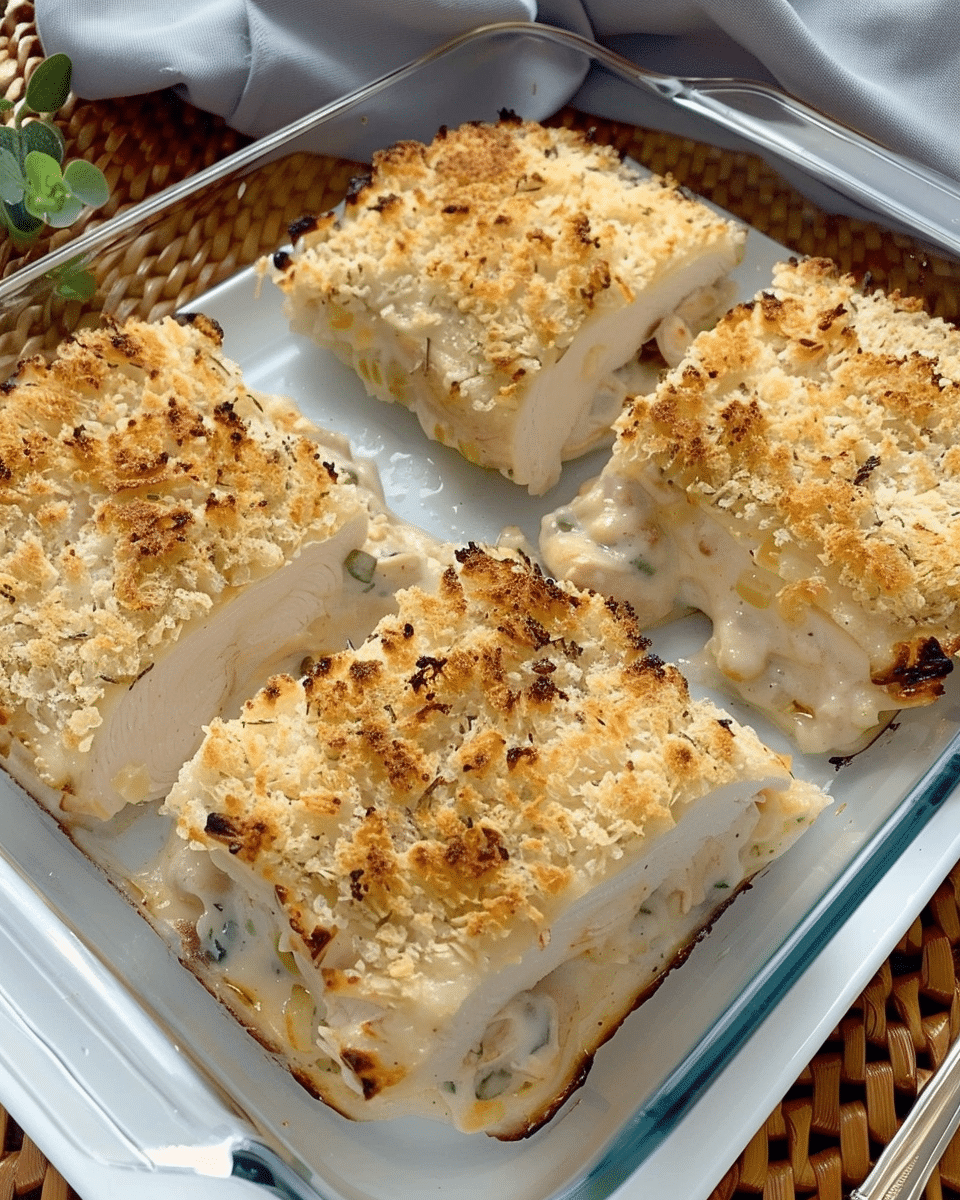 Chicken Casserole Recipe (Chicken Gloria)