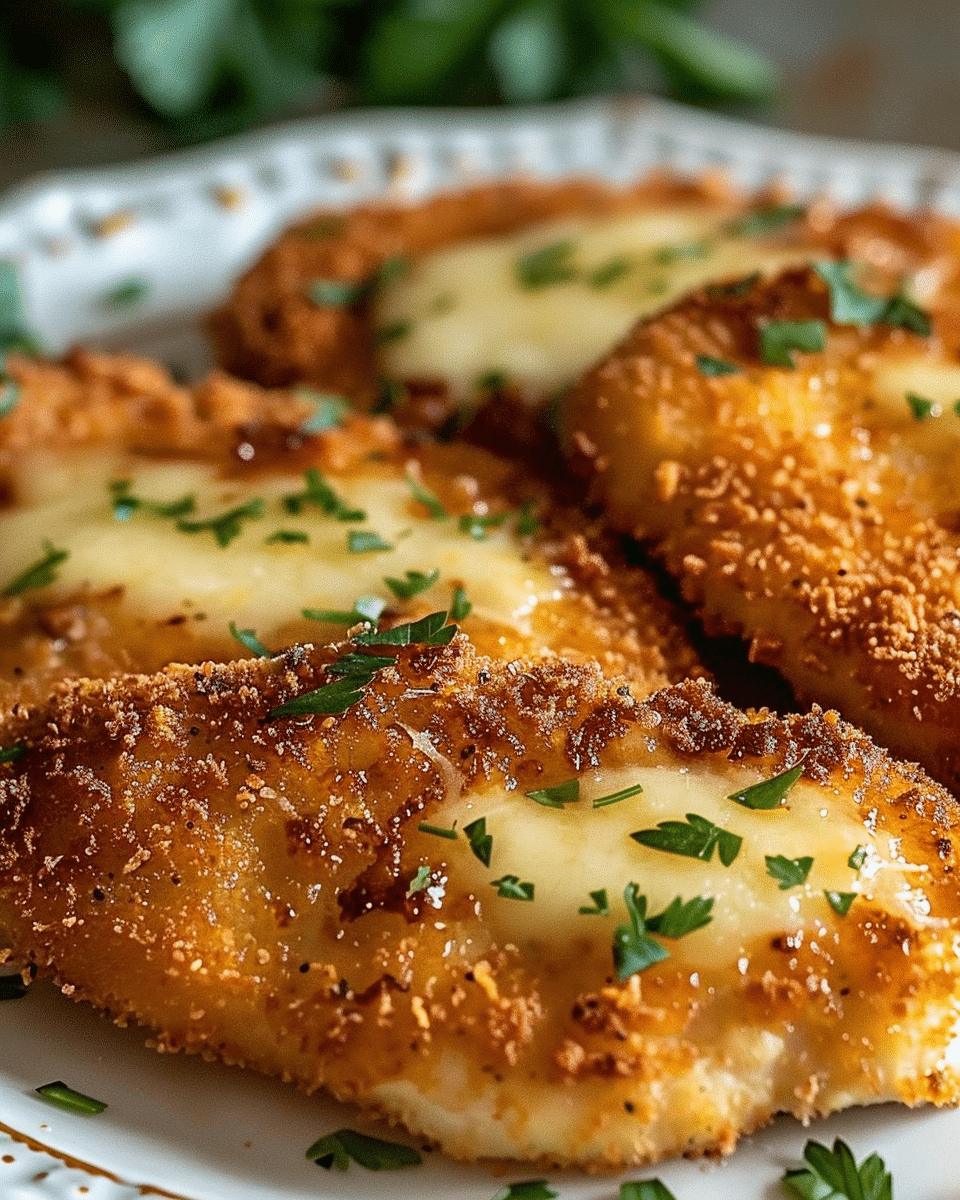 Cottage Cheese Crusted Chicken Cutlets