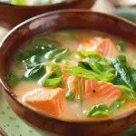 Nourishing Salmon Miso Soup