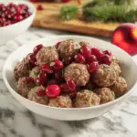 Sweet & Tangy Cranberry Meatballs