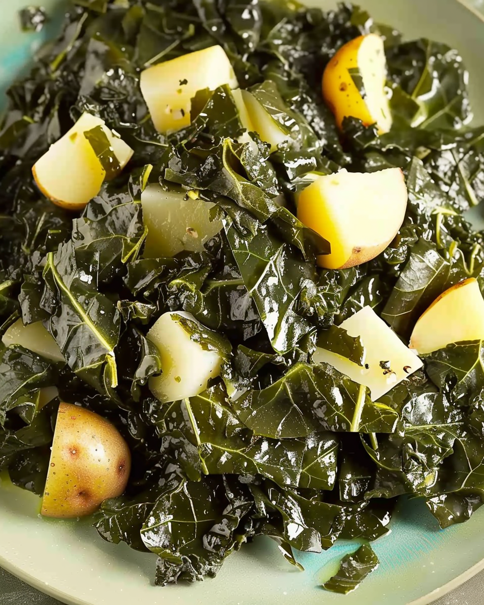 Best Collard Greens and Potatoes