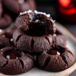 Chocolate Thumbprint Cookies