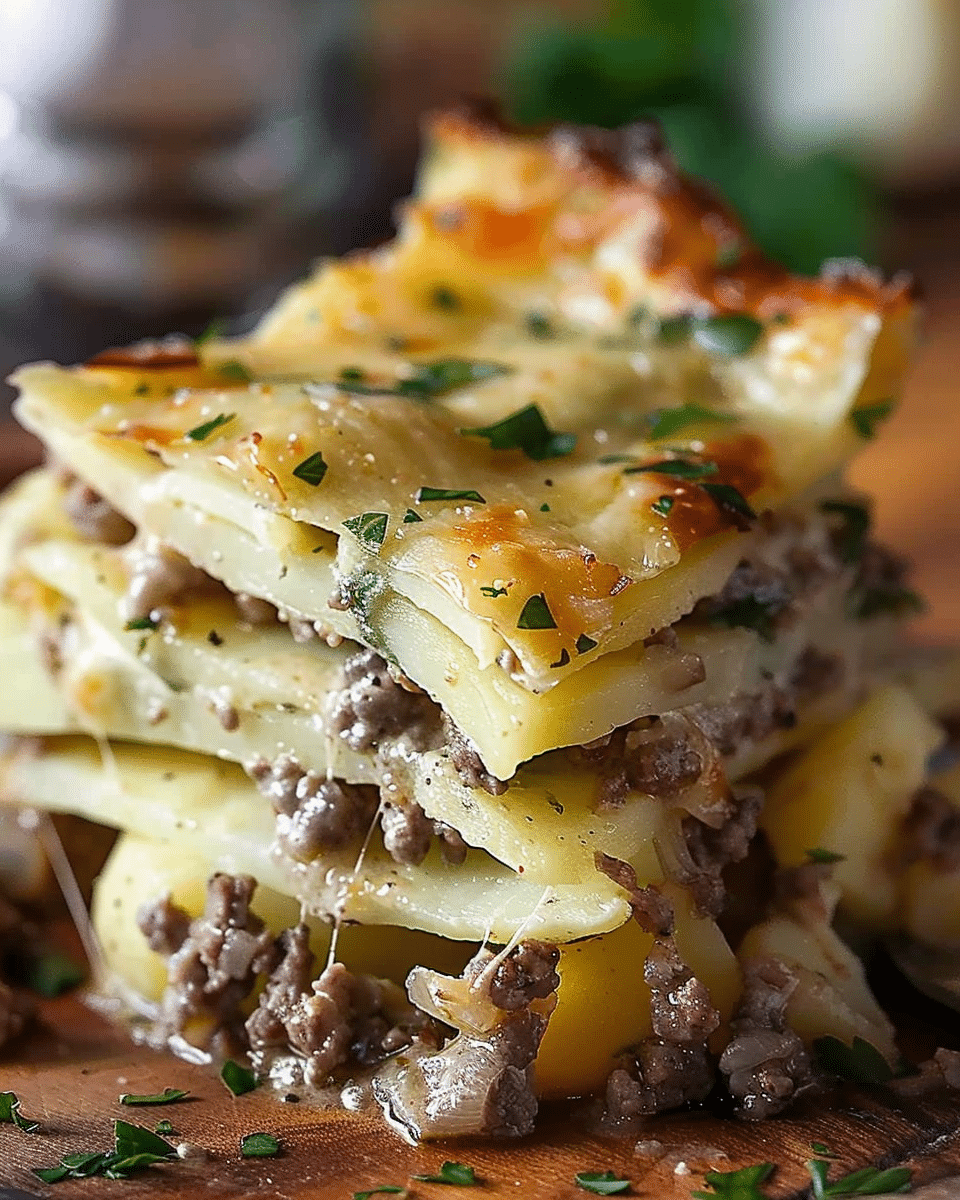 Ground Beef Casserole with Potatoes