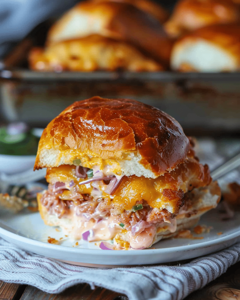 Mississippi Sin Sliders – The Ultimate Cheesy, Meaty Party Snack