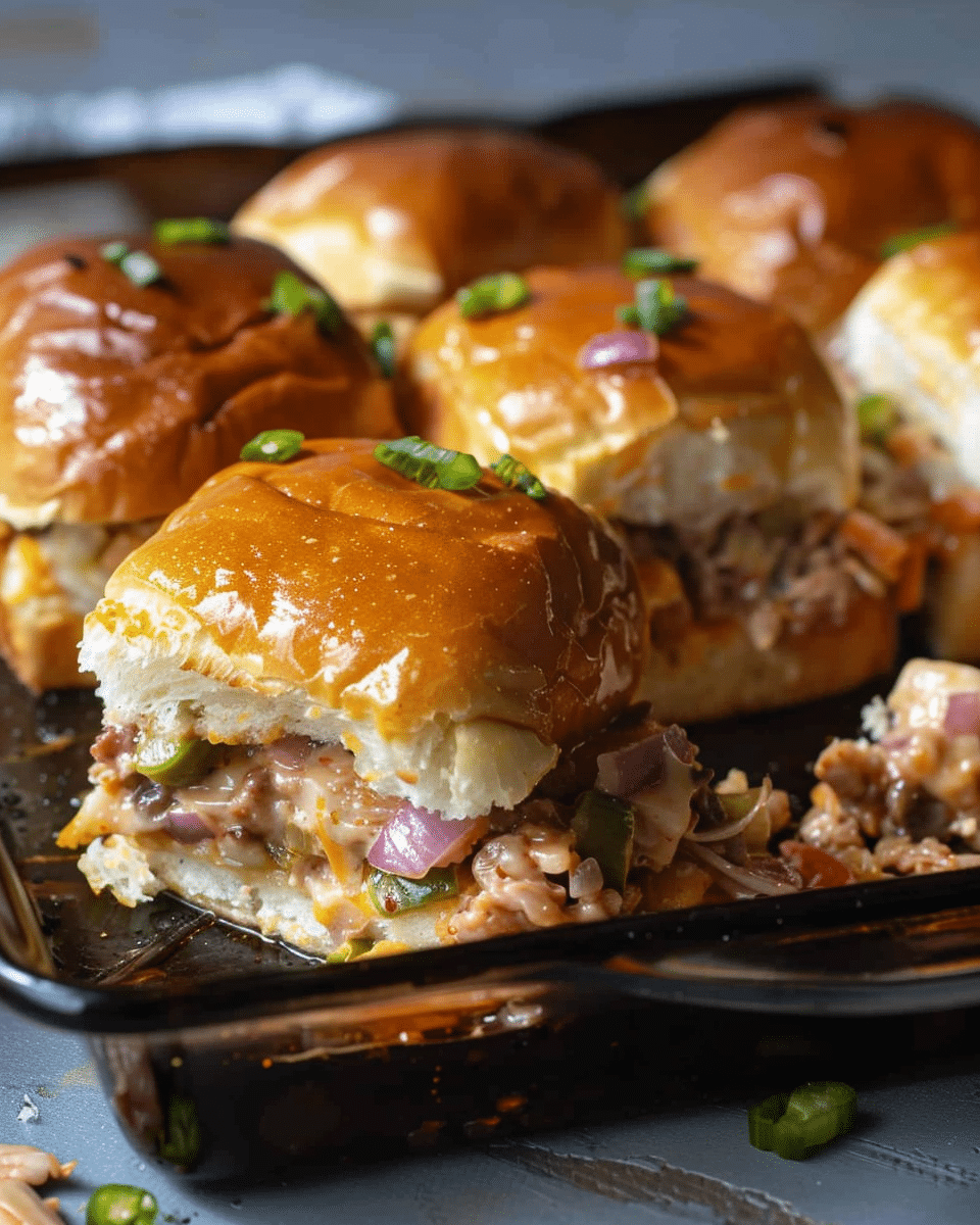 Mississippi Sin Sliders – The Ultimate Cheesy, Meaty Party Snack