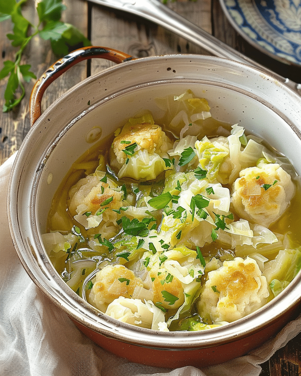 Volga German Cabbage and Dumplings (Kraut und Kleis)