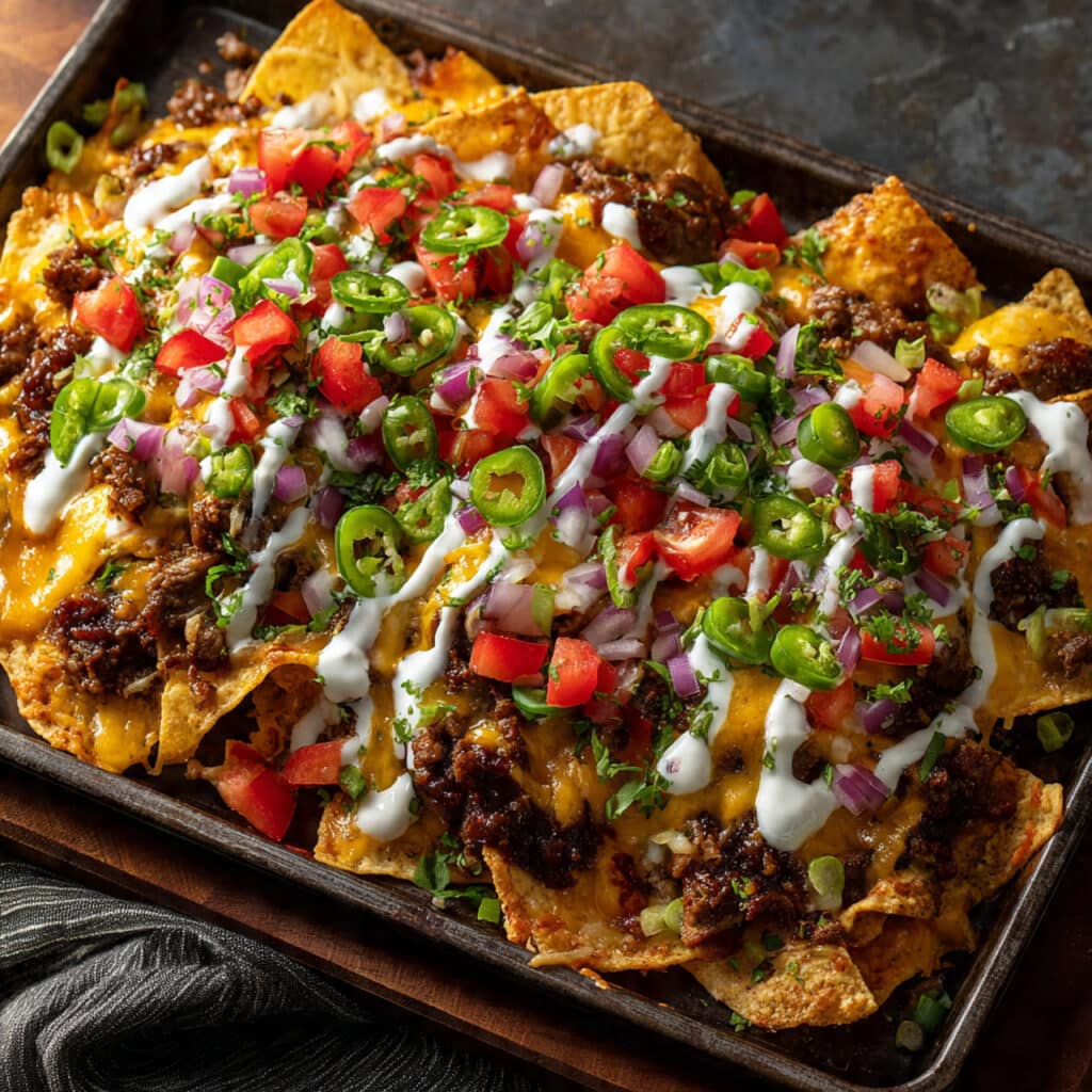 The Best Steak Loaded Nachos
