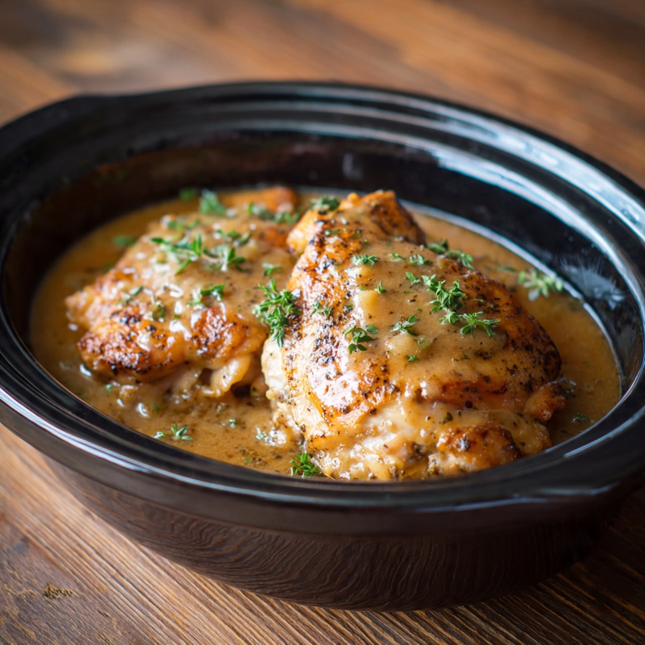 Crockpot Chicken And Gravy
